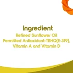 Fortune Sunlite Refined Sunflower Oil, 870 g Pouch - Image 3