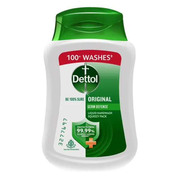 Dettol Squezy Original Hand Wash - Germ Protection Refill Handwash 100 g