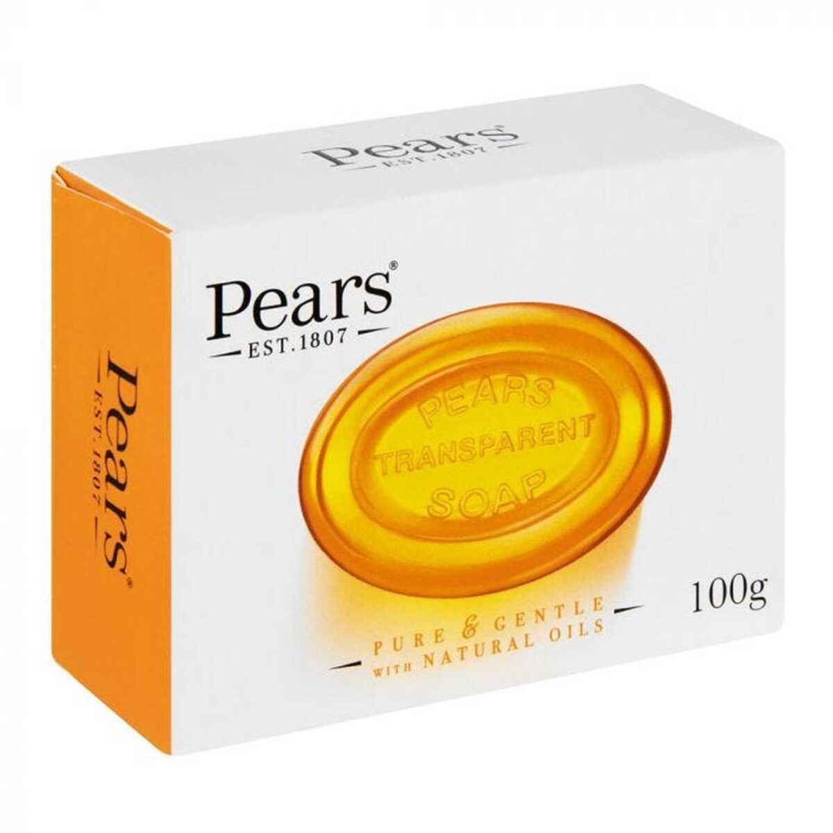 Pears Pure & Gentle Bathing Bar, 100 g - Image 1