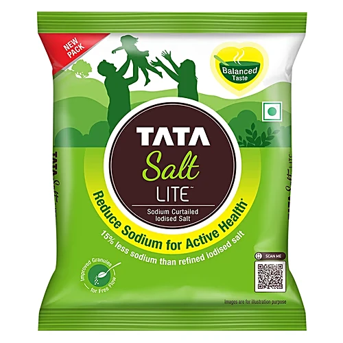 Tata Salt Lite (15% Less Sodium) 1kg