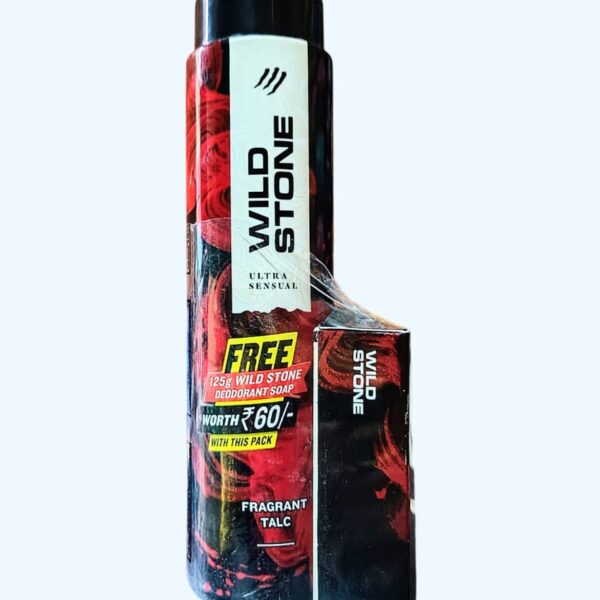 Wild Stone Ultra Sensual Talcum Powder for Men, 300 g