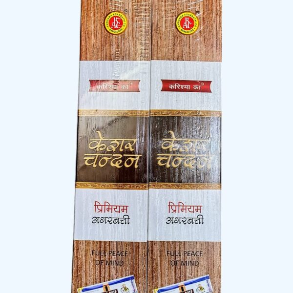 Karishma`s Kesar Chandan Premium Incense Sticks Net Qty 90 g