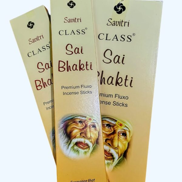 Savitri CLASS Sai Bhakti Premium Fluxo Incense Sticks Net Qty.10 Sticks