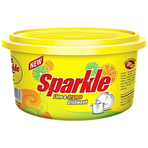 Sparkle Dishwash Bar - Lime & Orange, 600 g